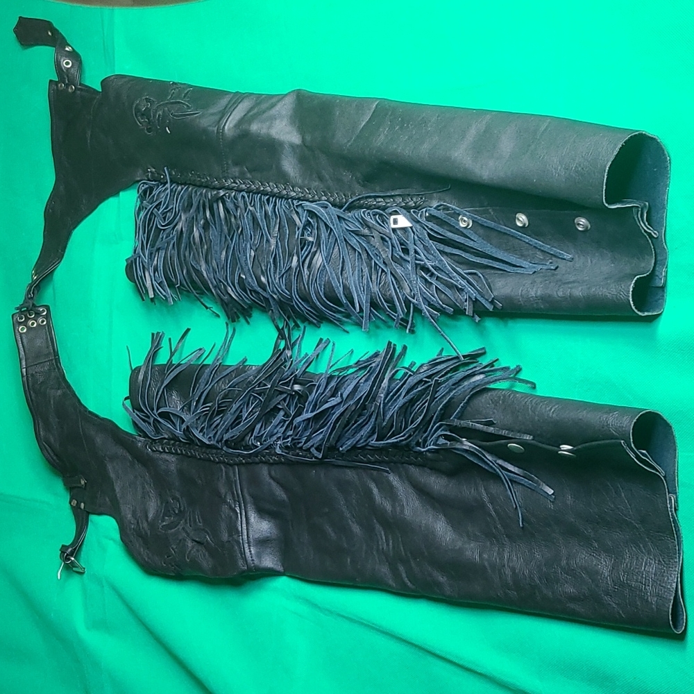 Ladies Leather Chaps